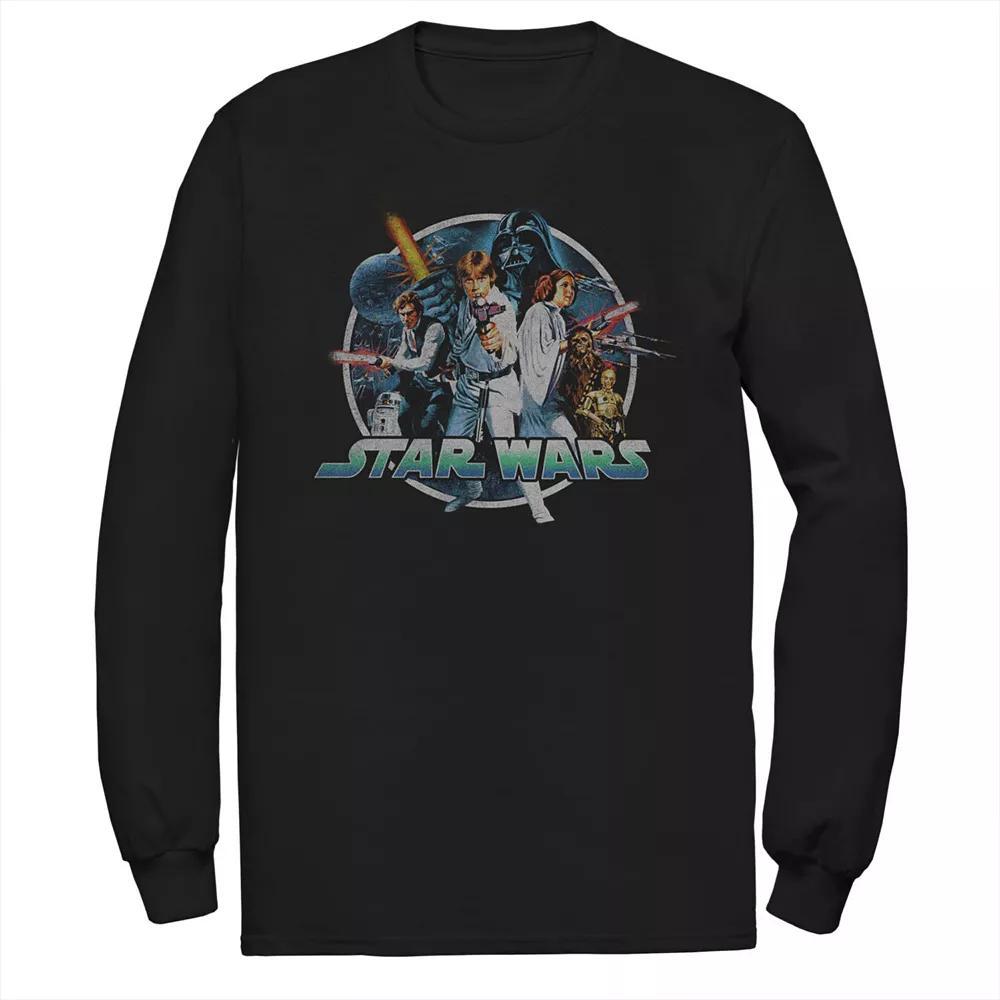 Big & Tall Star Wars Group Wars Long Sleeve, Men's,  Product Image