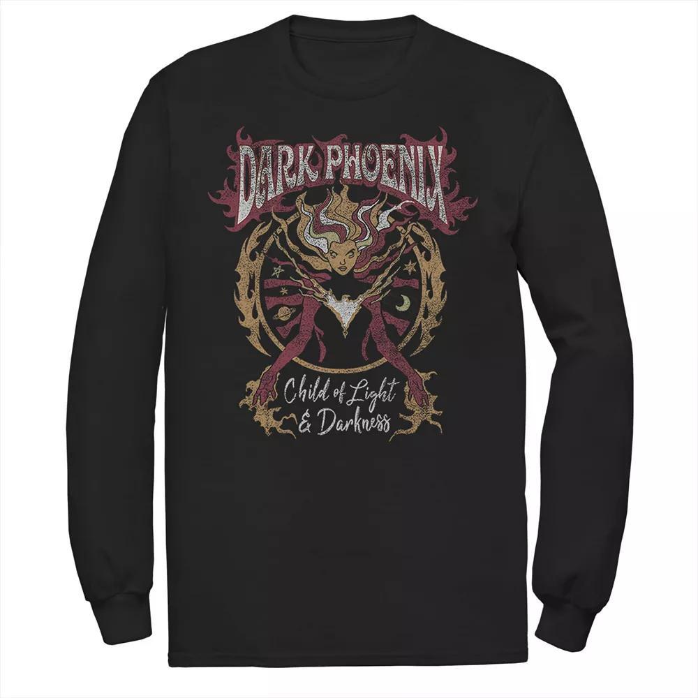 Men's Marvel X-Men Dark Phoenix Light & Darkness Retro Tee, Size: Small, Black Product Image