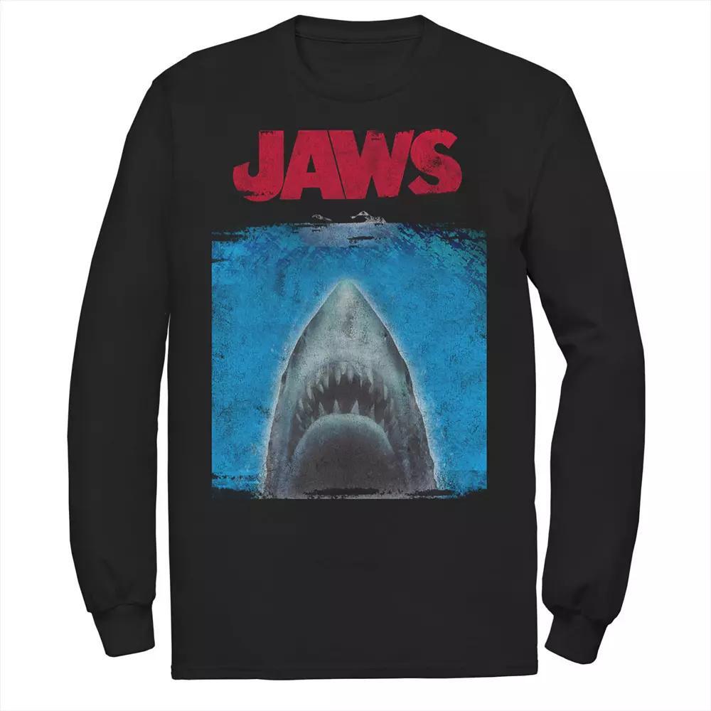 Men's Jaws Movie Poster Tee, Size: XL, Black Product Image