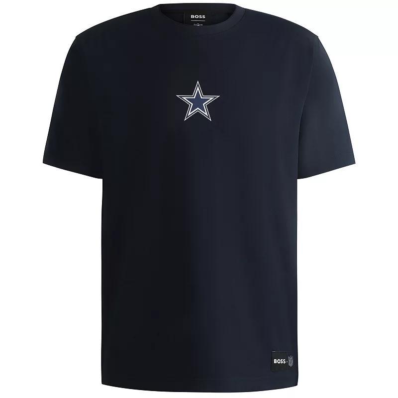 Unisex HUGO BOSS Navy Dallas Cowboys Brady T-Shirt, Adult Unisex, Size: Large, Blue Product Image