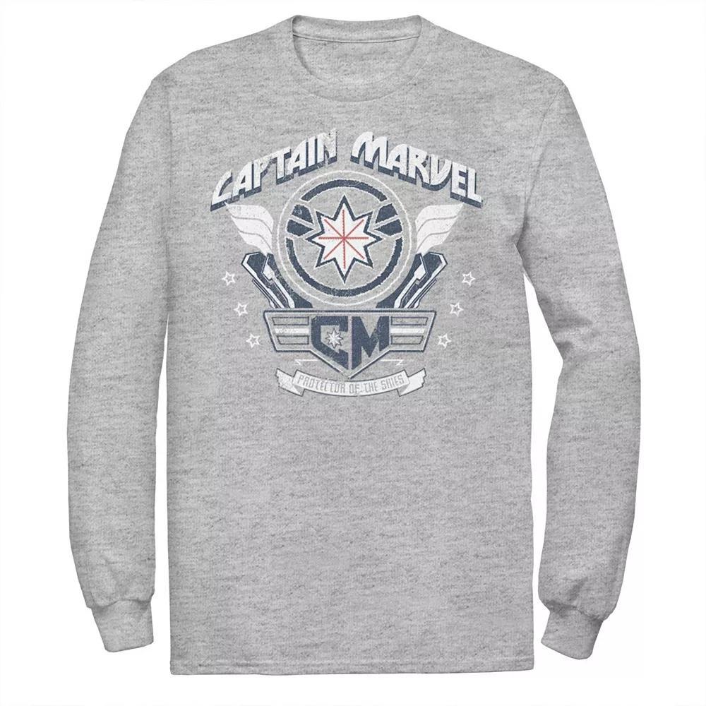 Men's Marvel Marvel Captain Marvel Shield Plaque Logo Tee,  Product Image