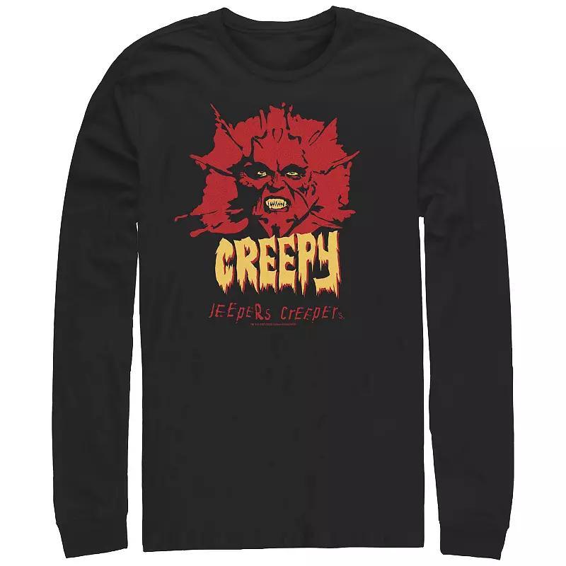 Men's Jeepers Creepers Creepy Long Sleeve Graphic Tee,  Product Image