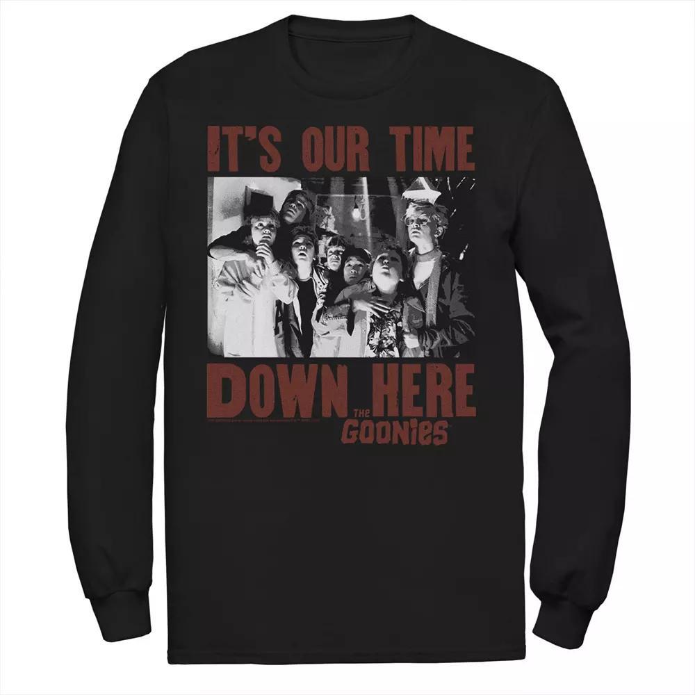 Men's The Goonies It's Our Time Down Here Text Tee,  Product Image