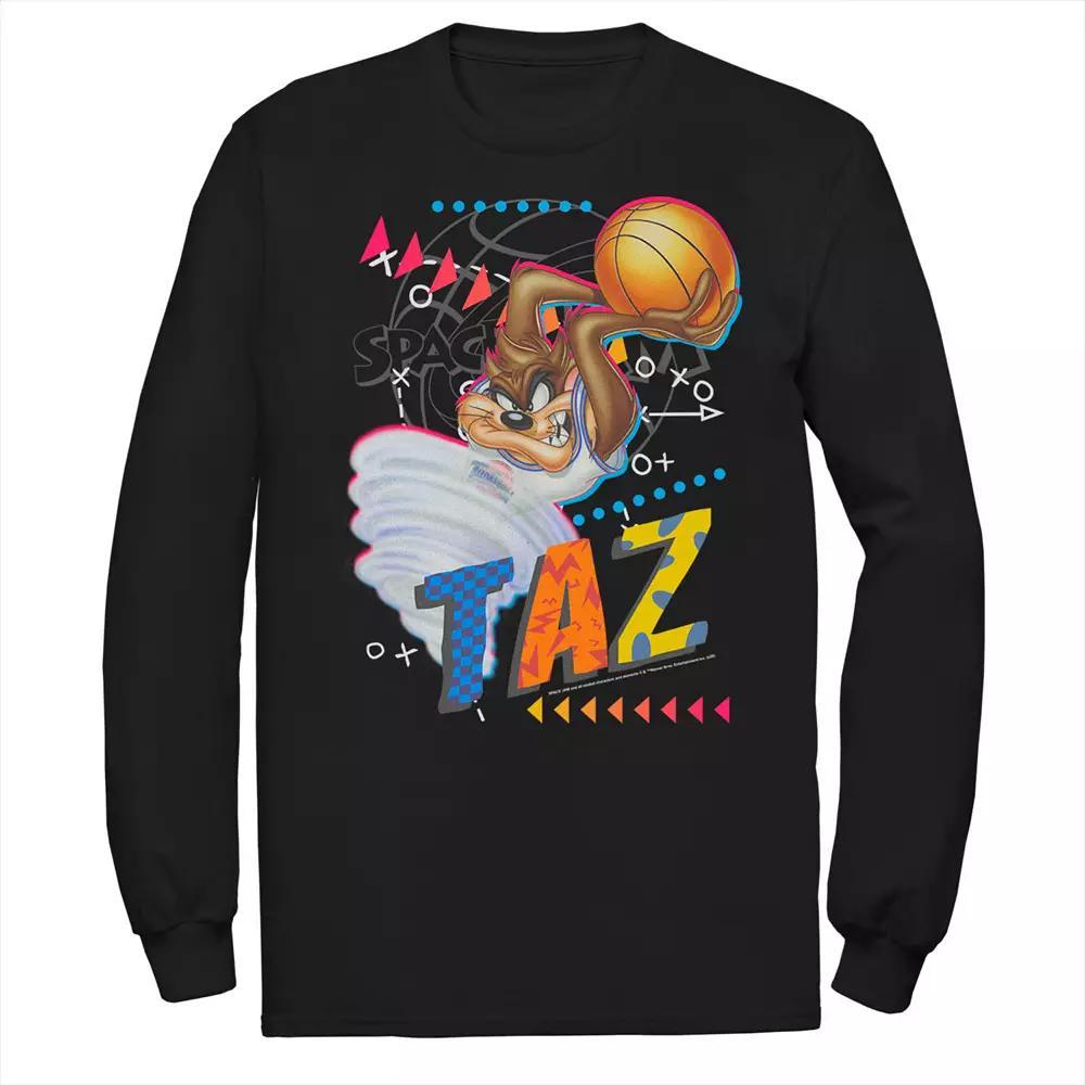 Men's Looney Tunes Space Jam Taz Basketball Portrait Tee,  Product Image
