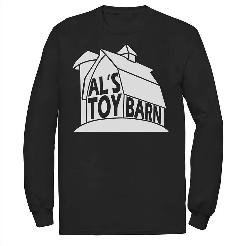 Disney / Pixar's Toy Story Men's Al's Toy Barn Logo Long Sleeve Tee, Size: Large, Black Product Image