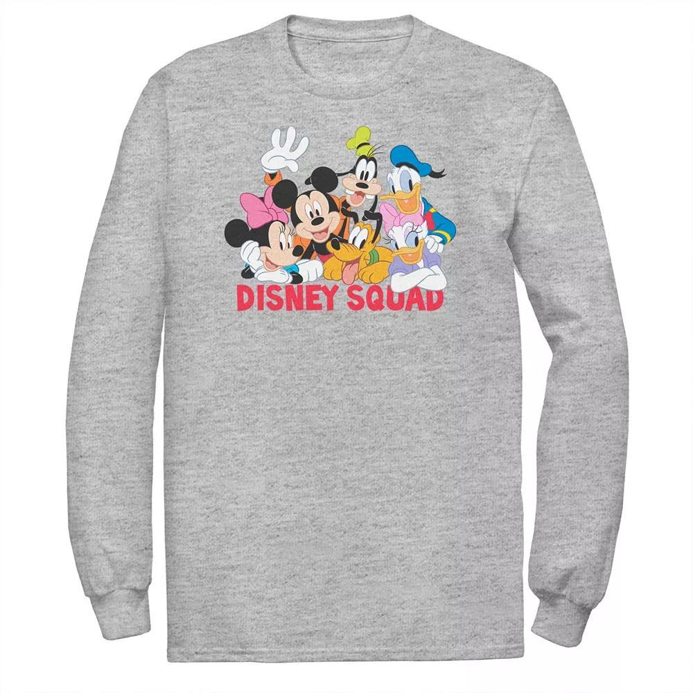 Disney's Mickey Mouse And Friends Big & Tall Disney Squad Long Sleeve Graphic Tee, Men's,  Product Image