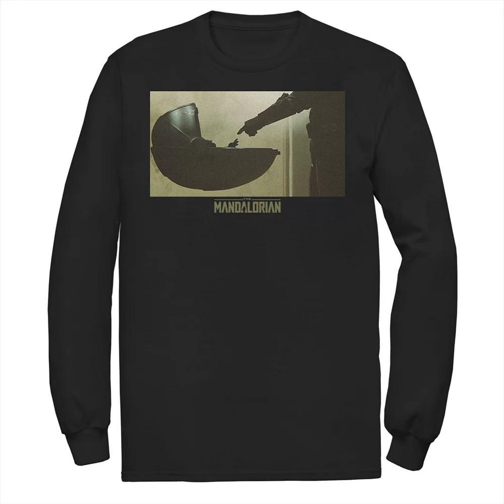 Men's Star Wars The Mandalorian The Child Bassinet Panel Logo Tee,  Product Image