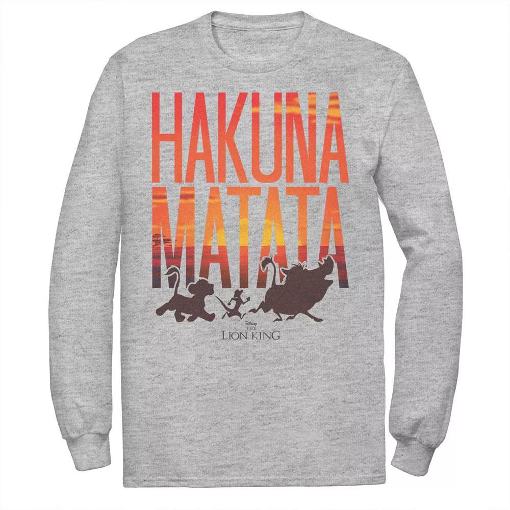 Men's Disney's The Lion King Sunset Hakuna Matata Tee,  Product Image