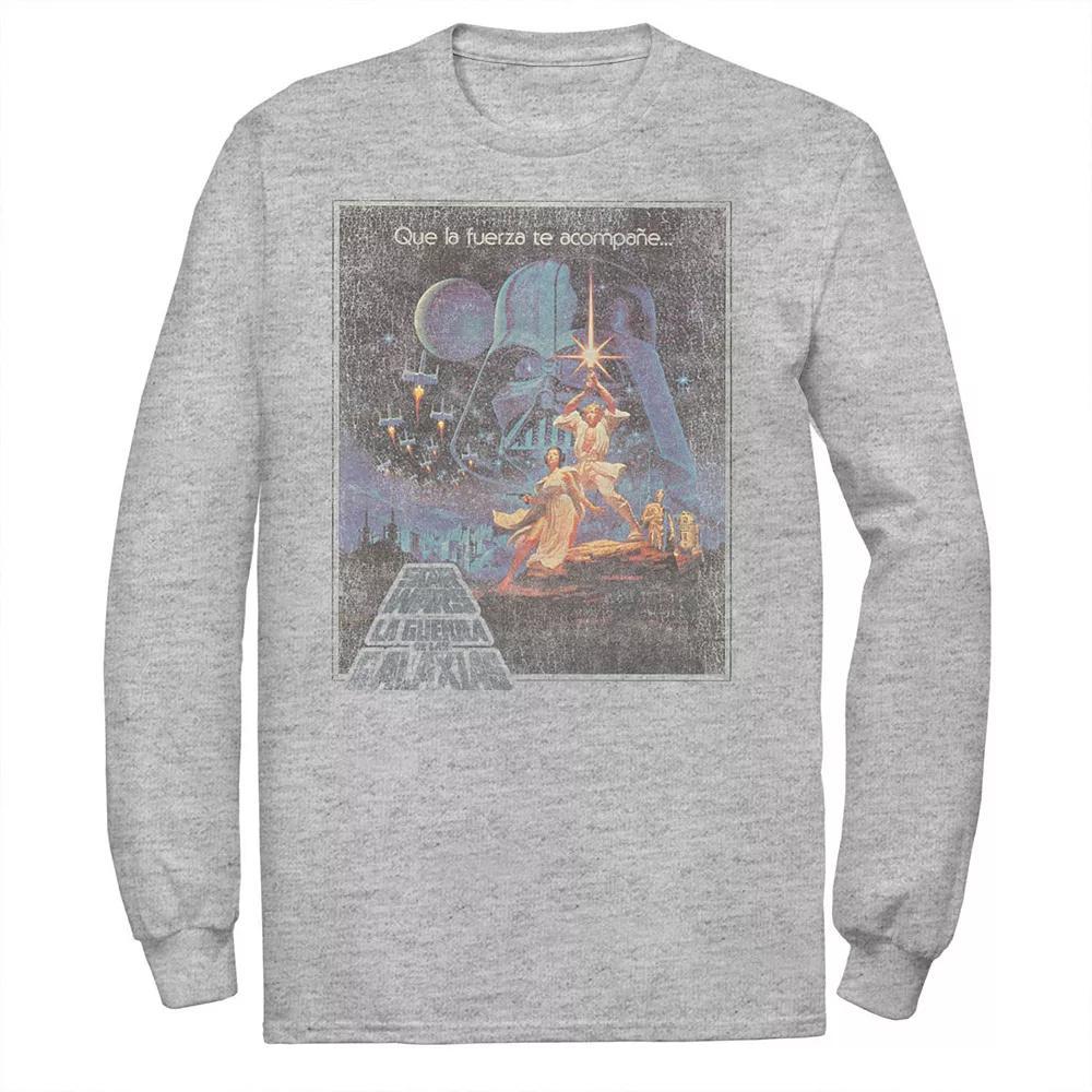 Men's Star Wars Faded VHS Cover Tee, Size: Small, White Product Image