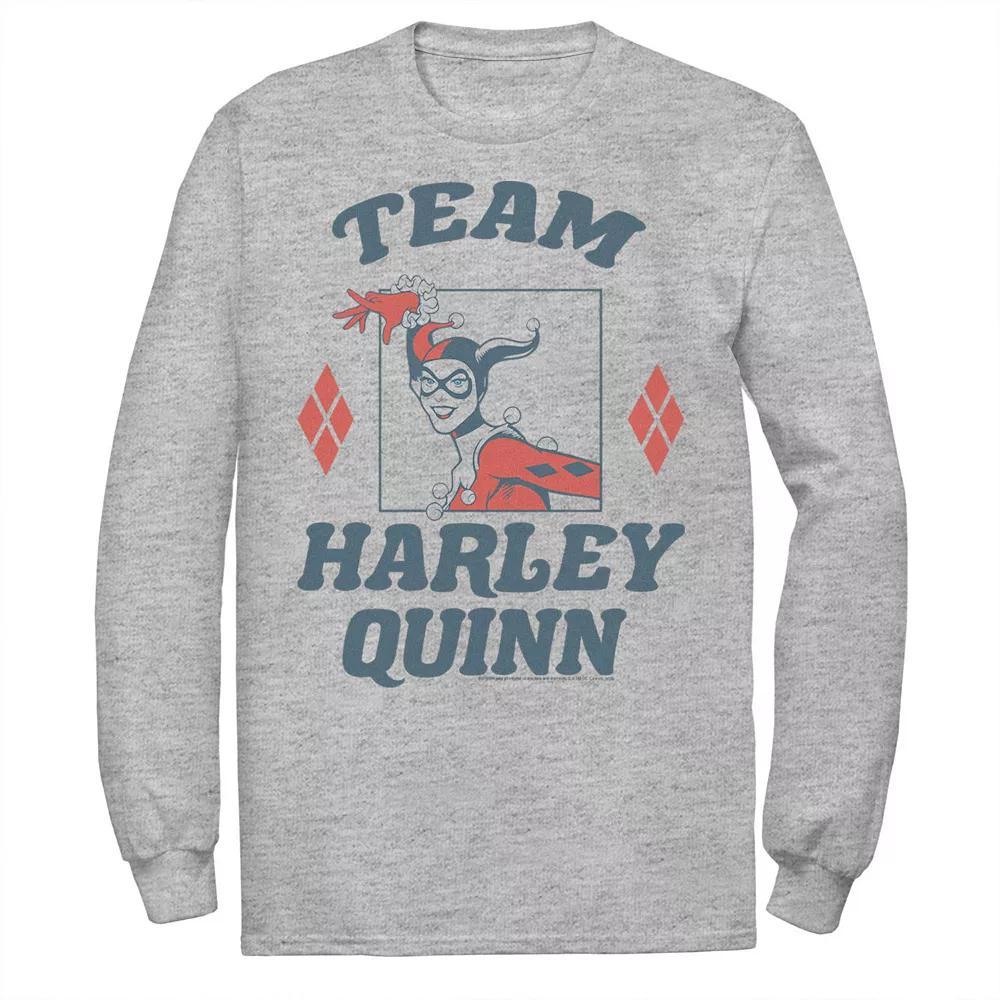 Men's Batman Team Harley Quinn Vintage Portrait Tee,  Product Image