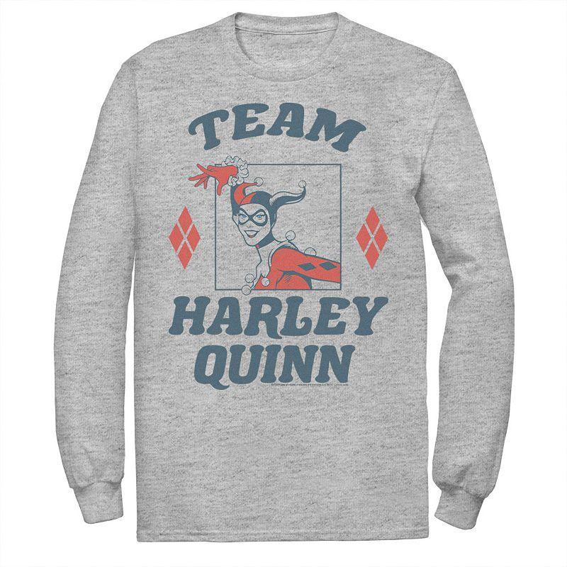 Men's Batman Team Harley Quinn Vintage Portrait Tee,  Product Image