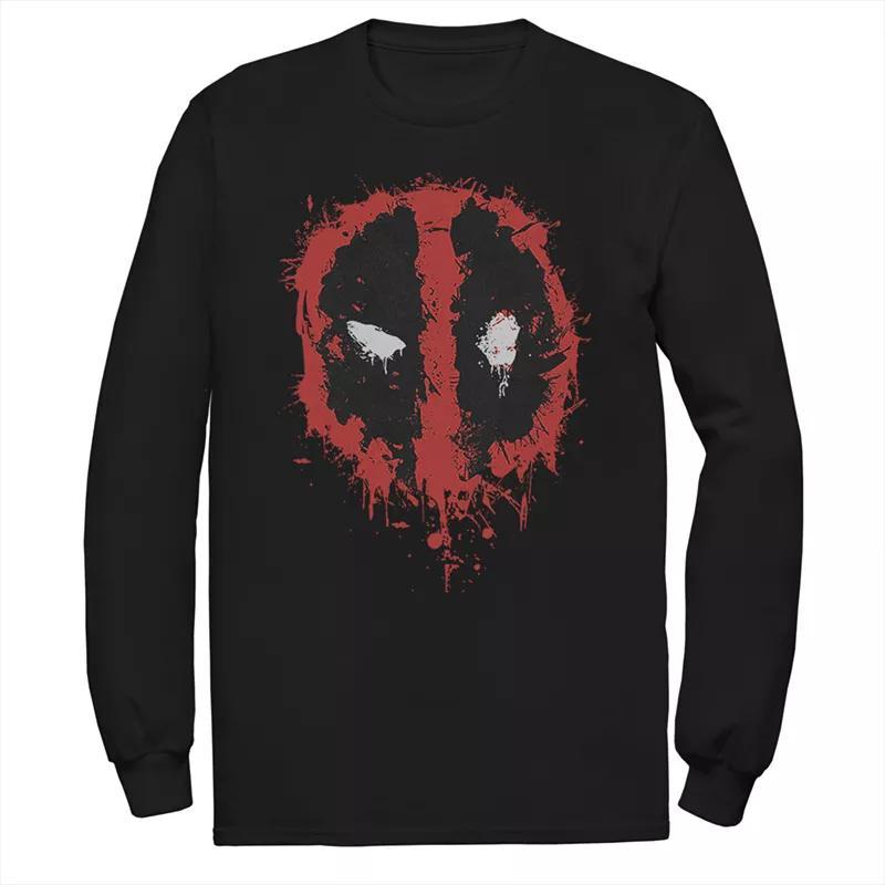 Men's Mavel Deadpool Splatter Icon Tee,  Product Image
