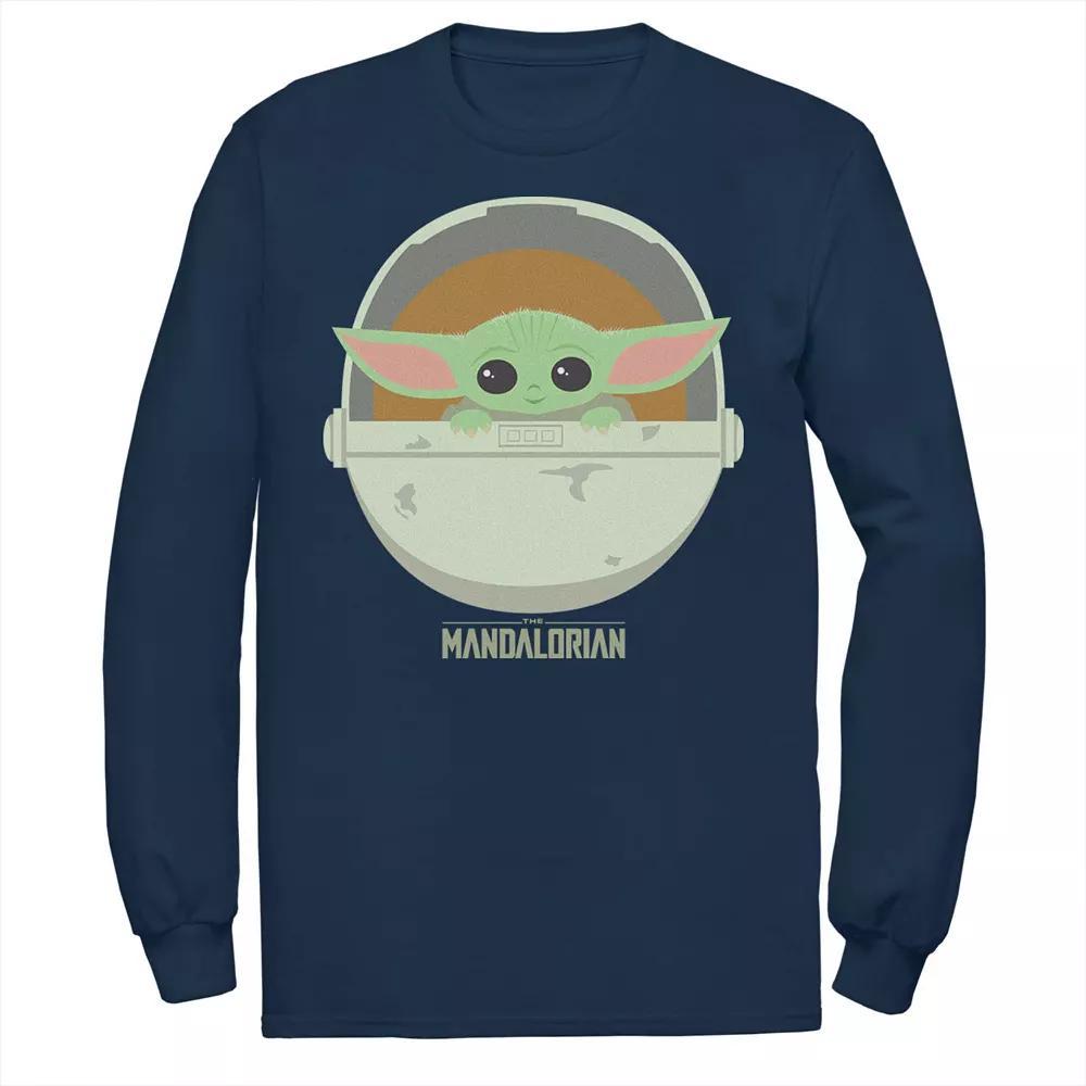 Men's Star Wars The Mandalorian The Child Bassinet Portrait Tee,  Product Image
