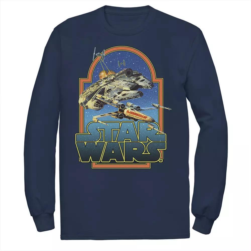 Men's Star Wars Framed Space Chase Logo Tee,  Product Image