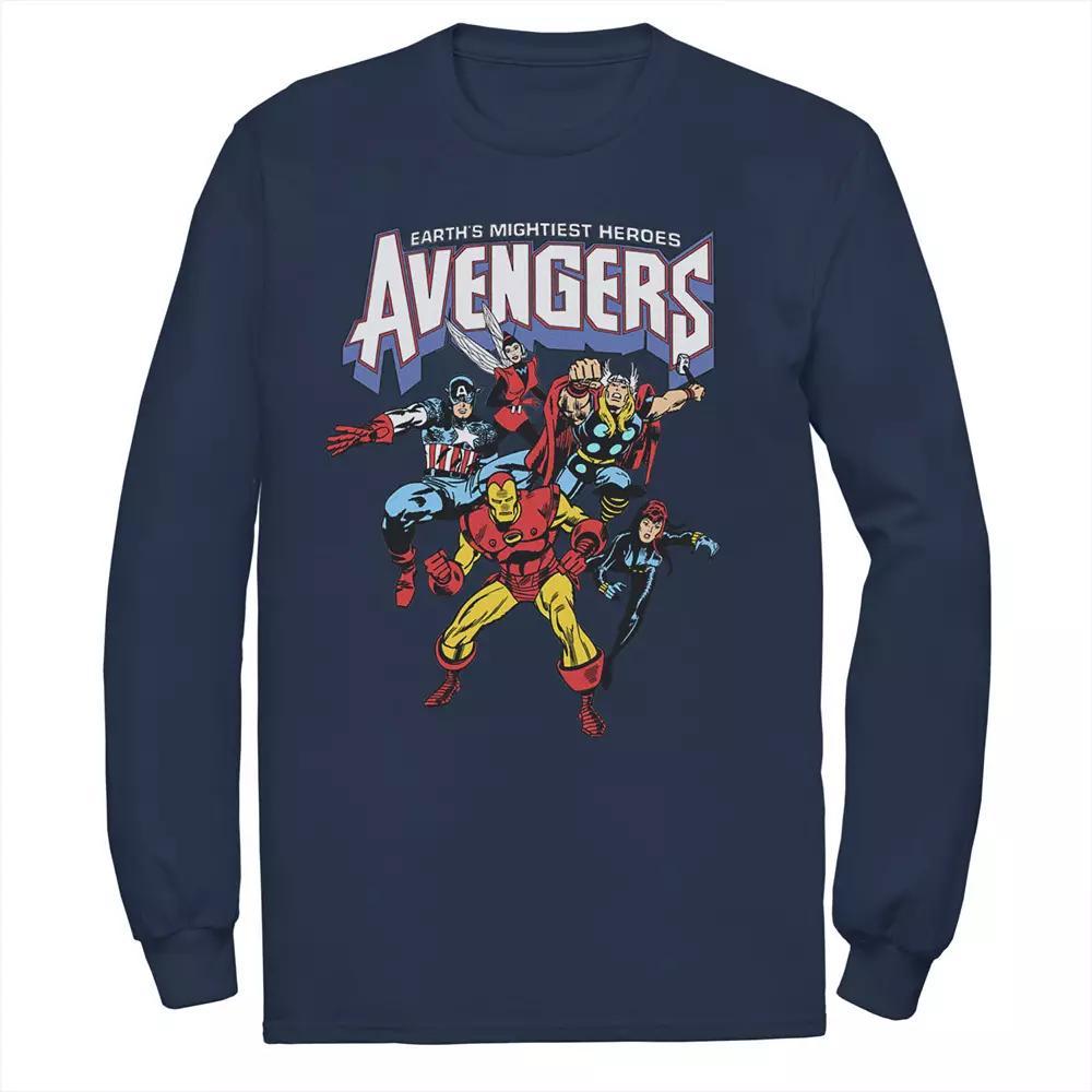 Men's Marvel More Than A Fan Character Letter Text Word Stack Tee,  Product Image