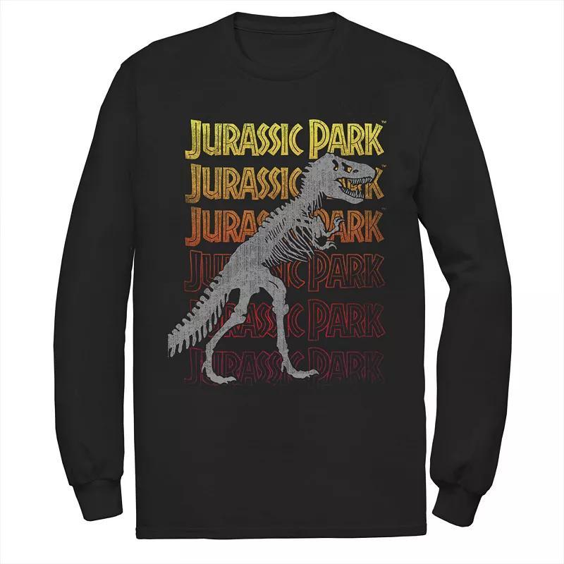 Mens Jurassic Park Velociraptor Clever Girl Tee Blue Product Image