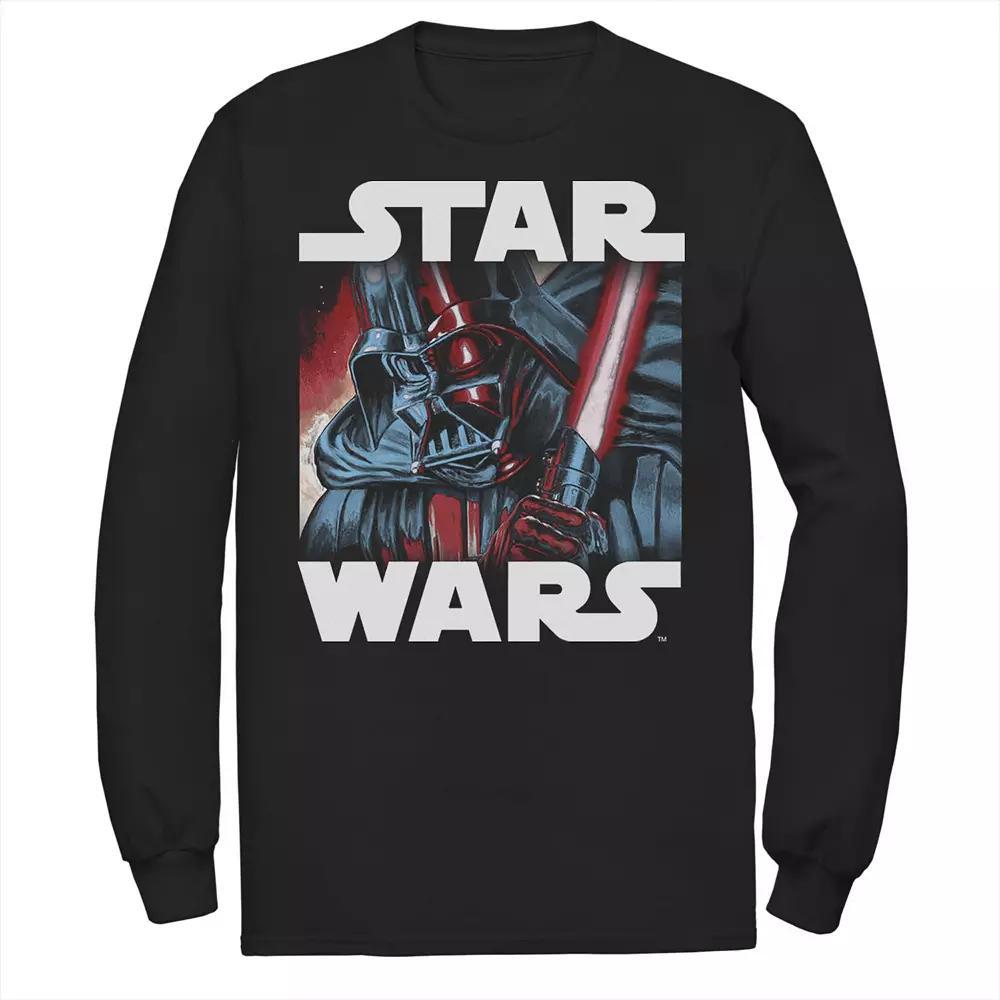 Men's Star Wars Darth Vader Saber Up Close and Personal Tee,  Product Image