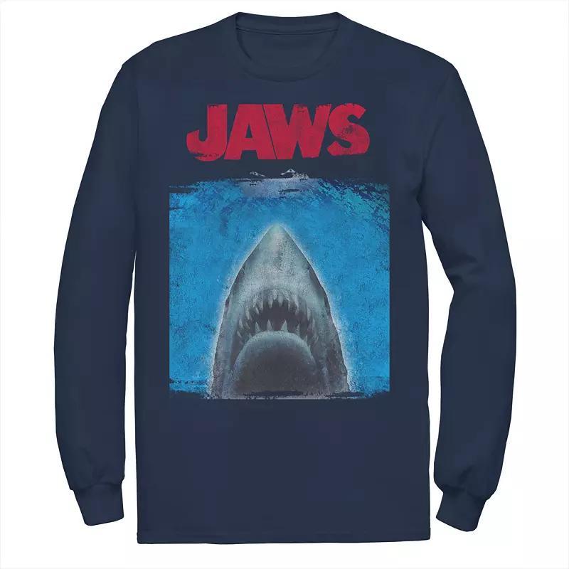 Men's Jaws Movie Poster Tee, Size: XL, Black Product Image