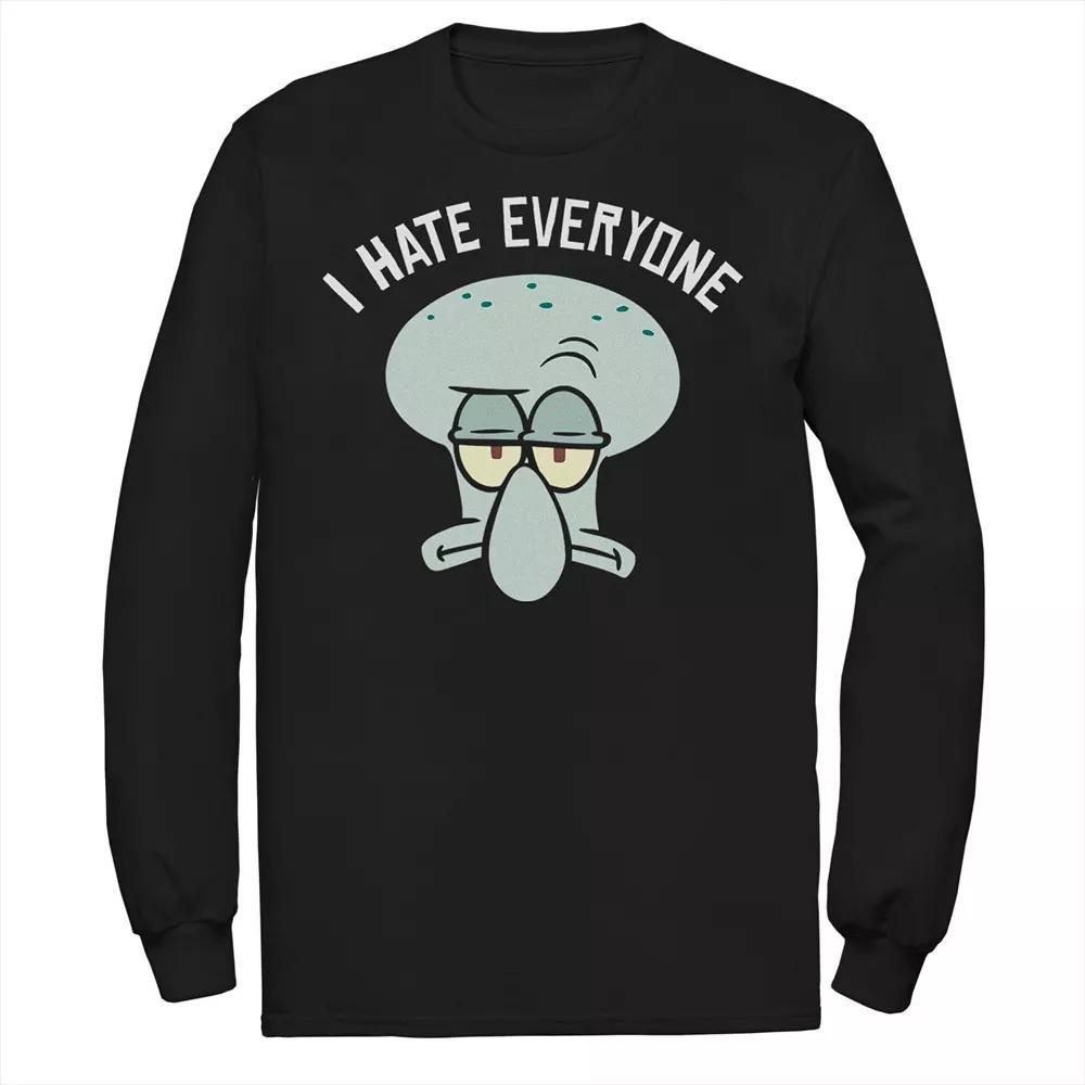 Men's Nickelodeon SpongeBob SquarePants Squidward I Hate Everyone Tee,  Product Image