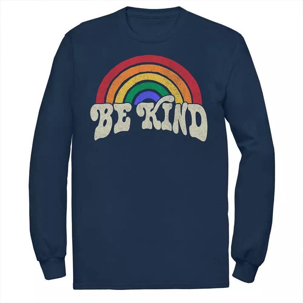 Men's Fifth Sun "Be Kind" Retro Rainbow Tee,  Product Image