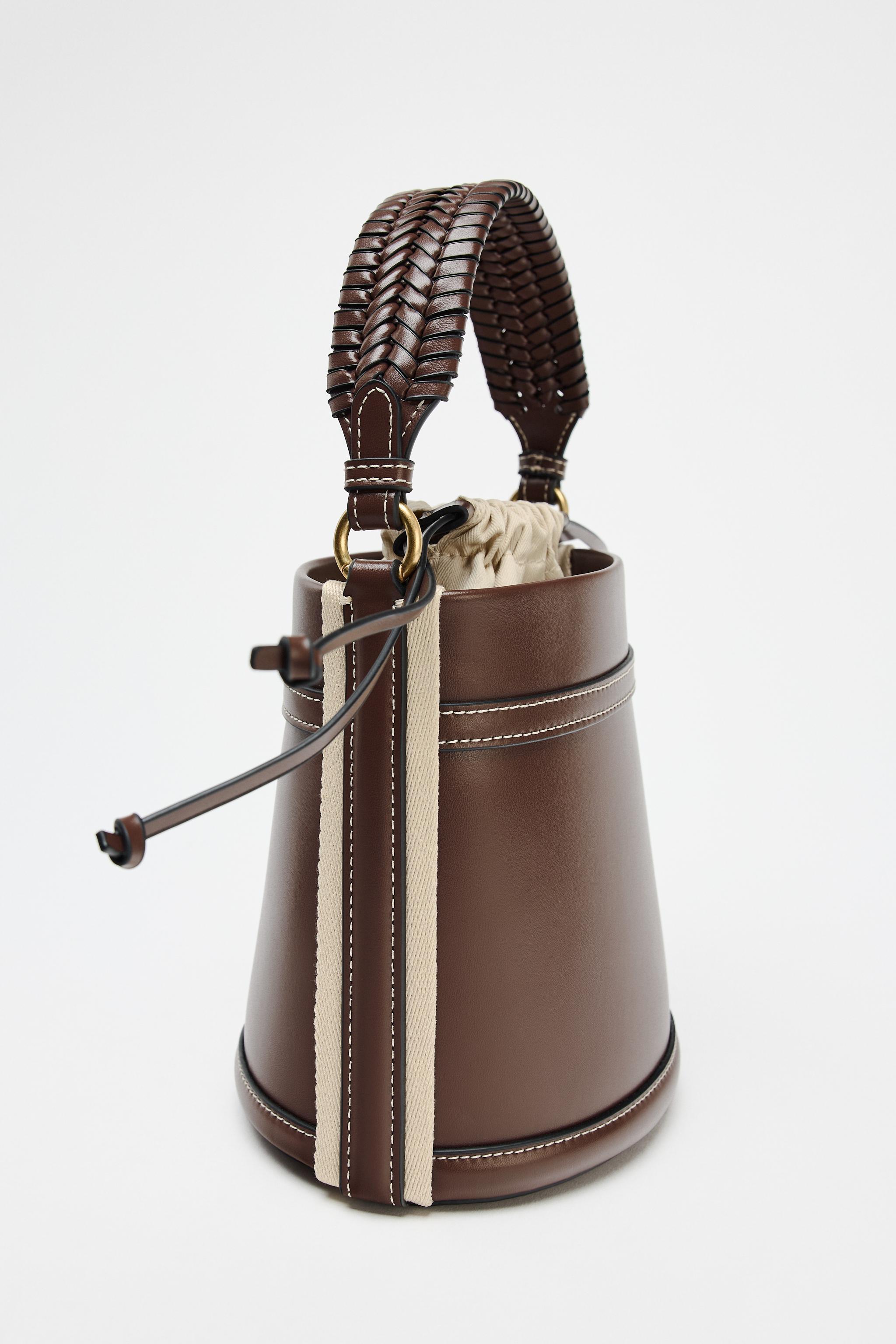 DOUBLE STRAP BUCKET BAG Product Image