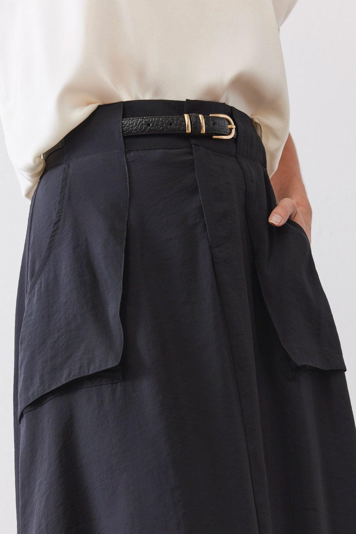 Light Poplin Utility Skirt Product Image