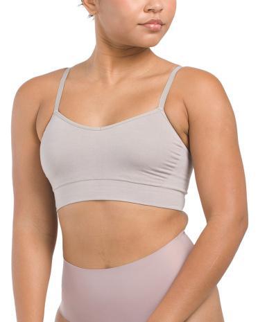 Multiway Halter Crop Bra With Changeable Straps for Women | Spandex/Nylon/Tencel Product Image