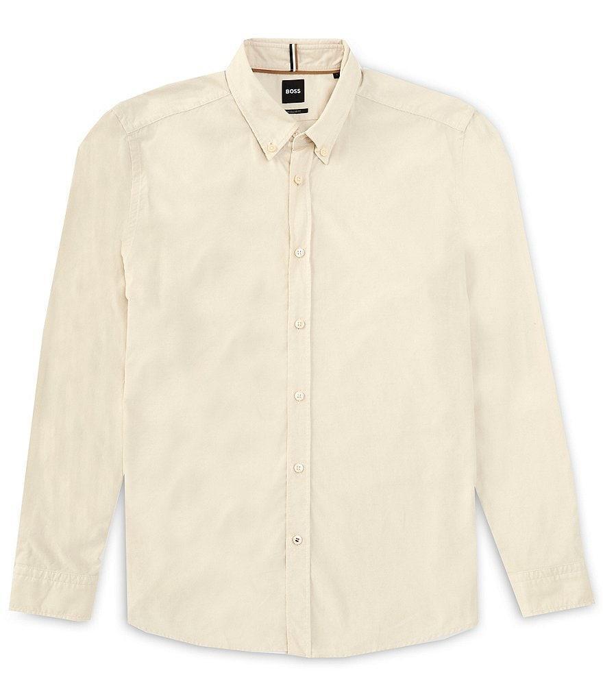 Hugo Boss BOSS Liam Long Sleeve Woven Shirt Product Image