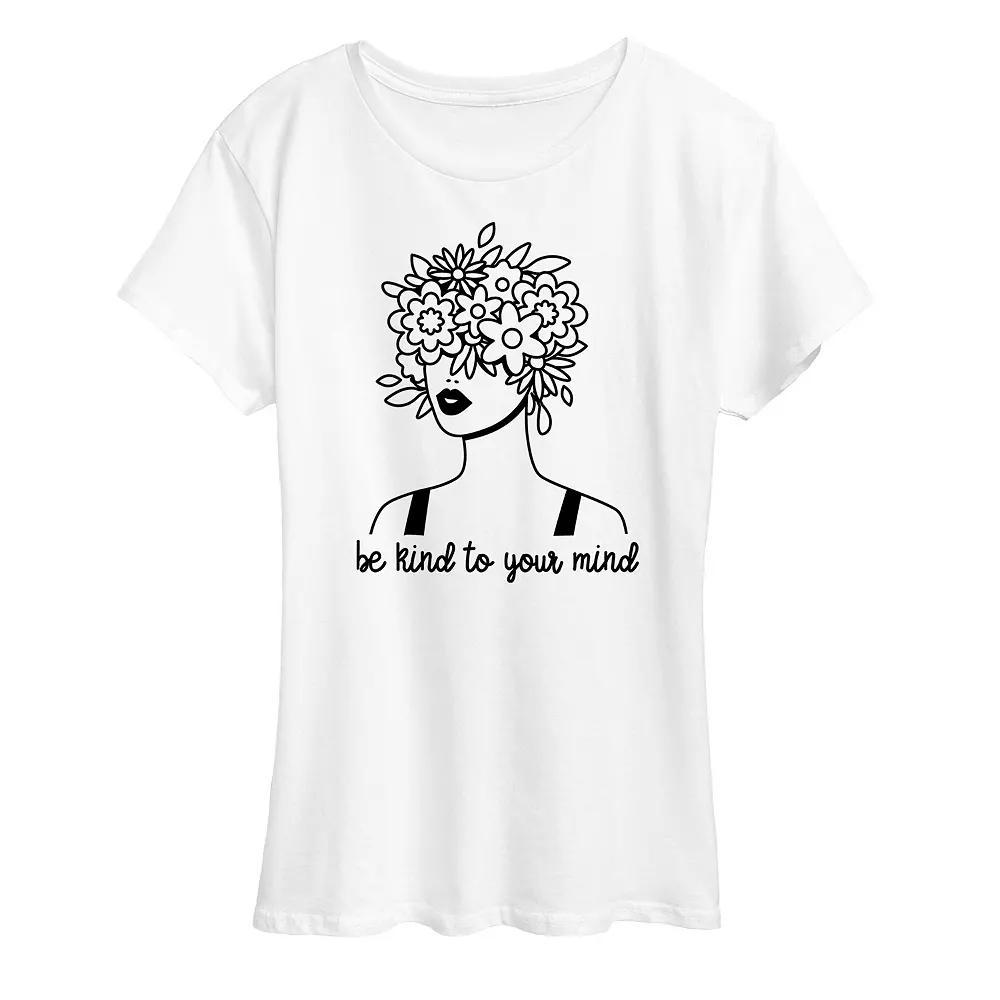 Women's Be Kind To Your Mind Graphic Tee,  Product Image