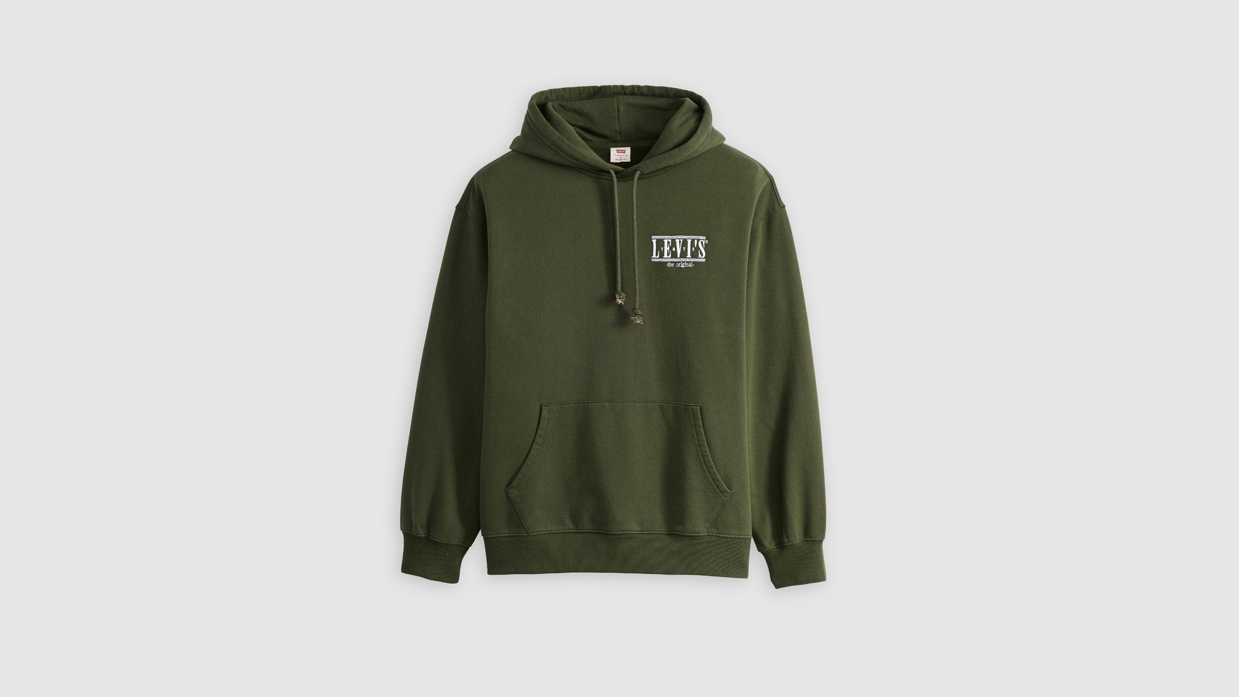 Relaxed Fit Graphic Hoodie Sweatshirt Product Image