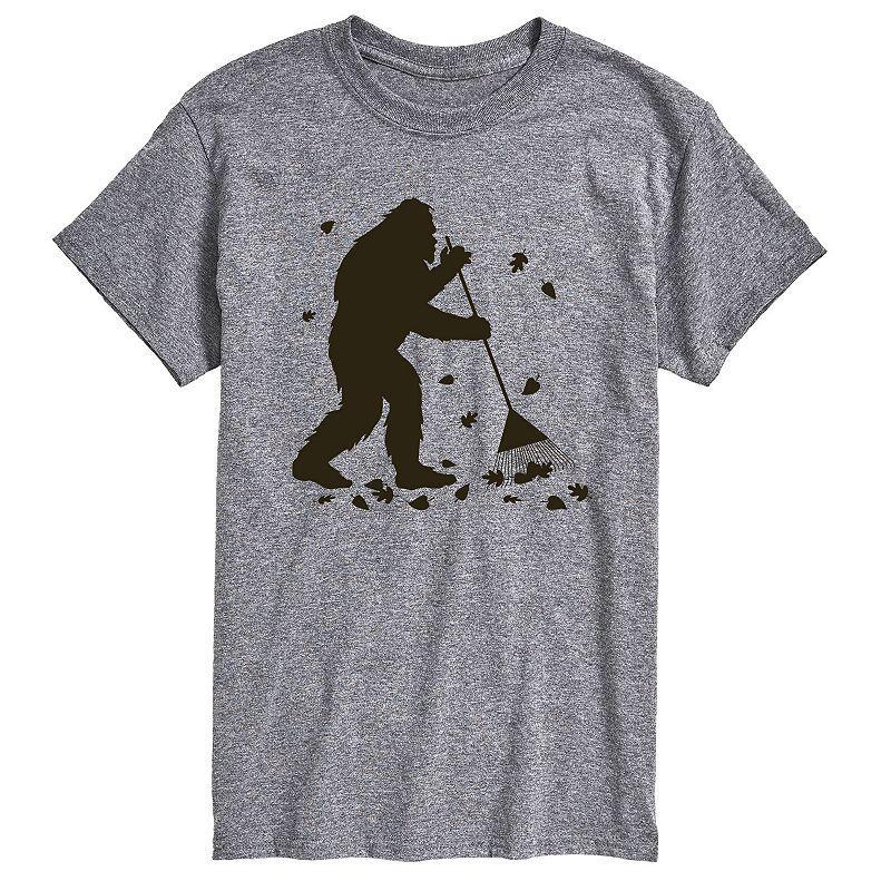Men's Sasquatch Raking Leaves Tee,  Product Image