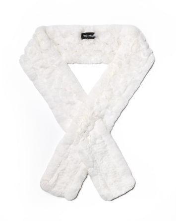 Knitted Rex Rabbit Scarf Product Image