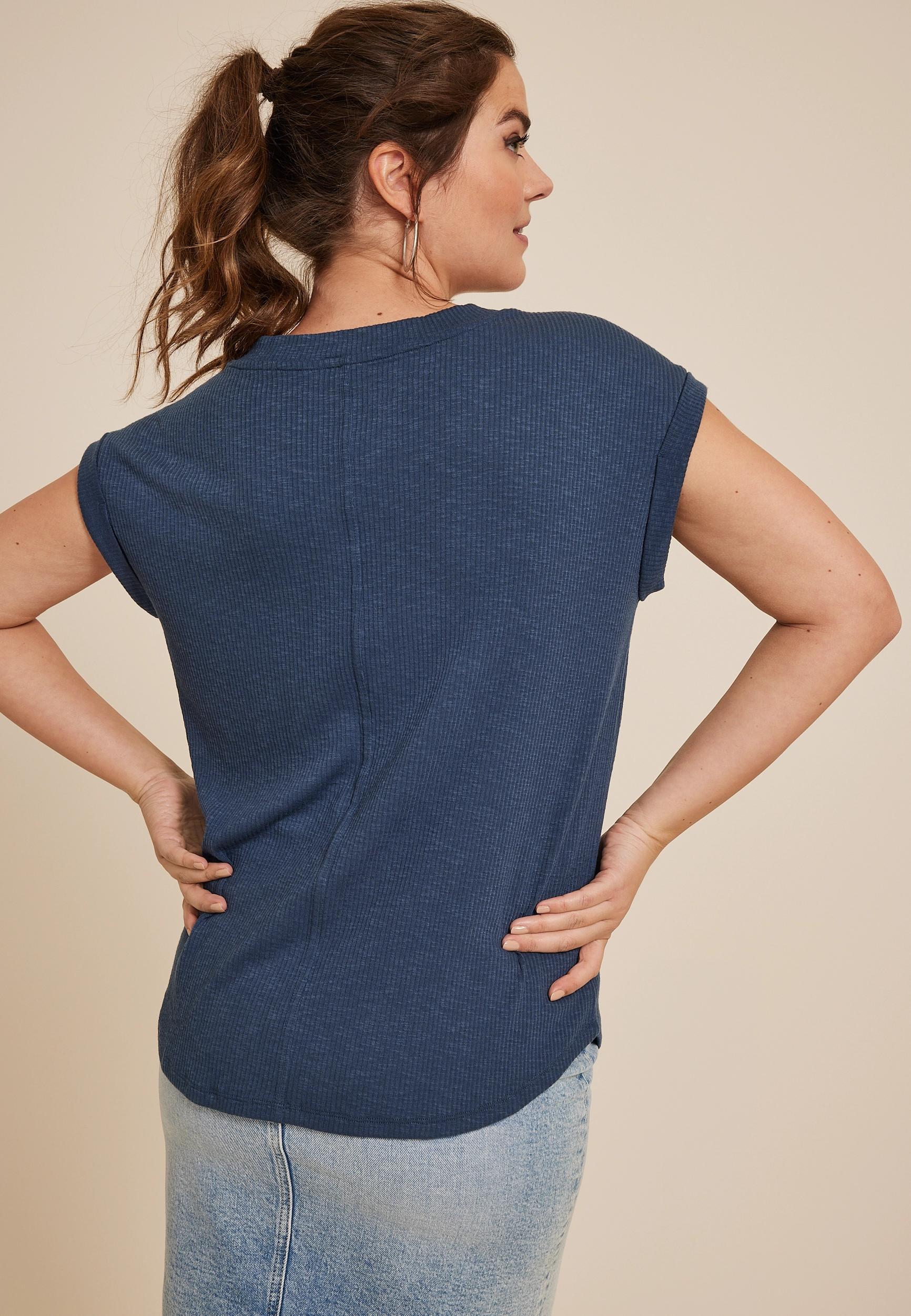 24/7 Berkley V Neck Tee Product Image