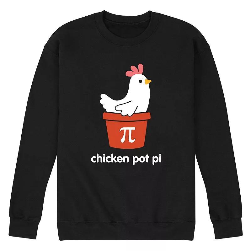 Men's Chicken Pot Pi Sweatshirt,  Product Image