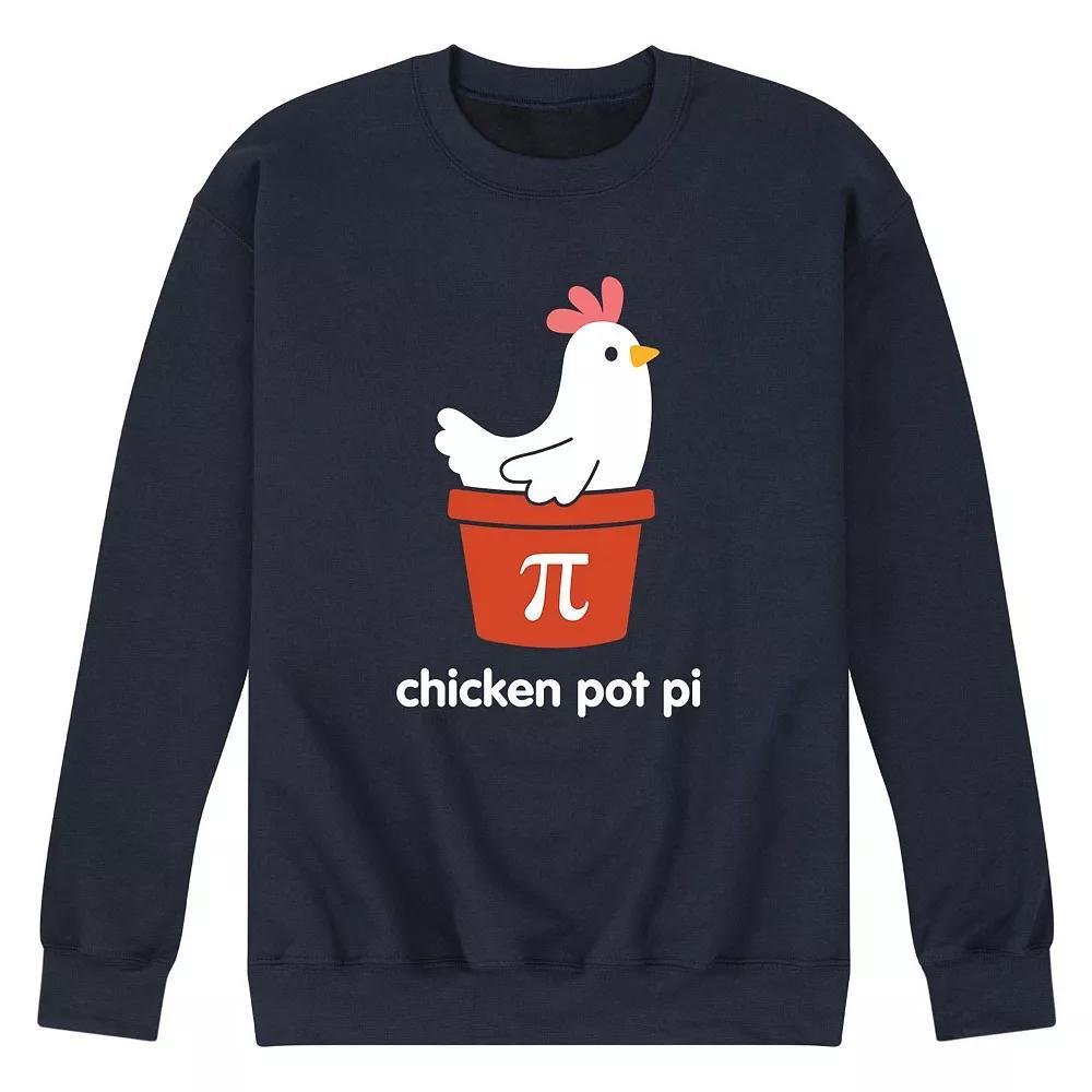 Men's Chicken Pot Pi Sweatshirt,  Product Image