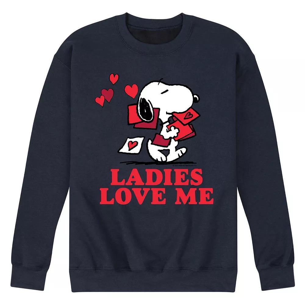 Men's Peanuts Ladies Love Me Sweatshirt,  Product Image