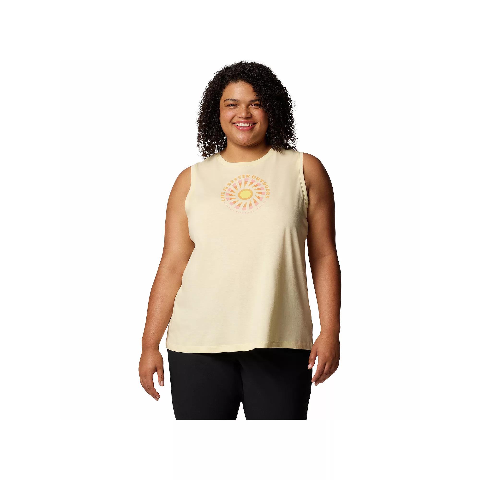 Columbia Women's Ruby Springs Graphic Tank - Plus Size- Product Image