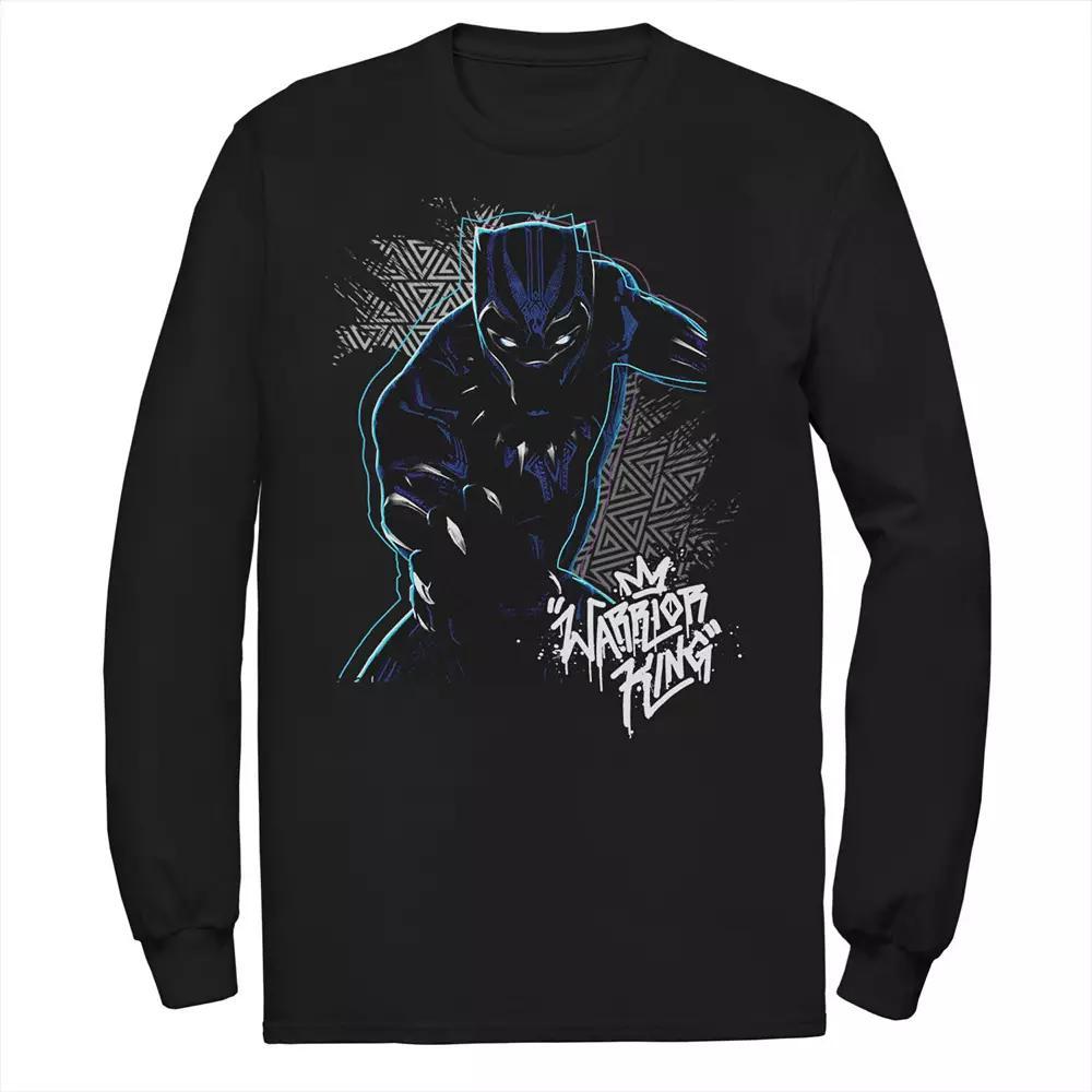 Men's Marvel Black Panther Warrior King Color Pop Claw Tee, Size: Large Product Image