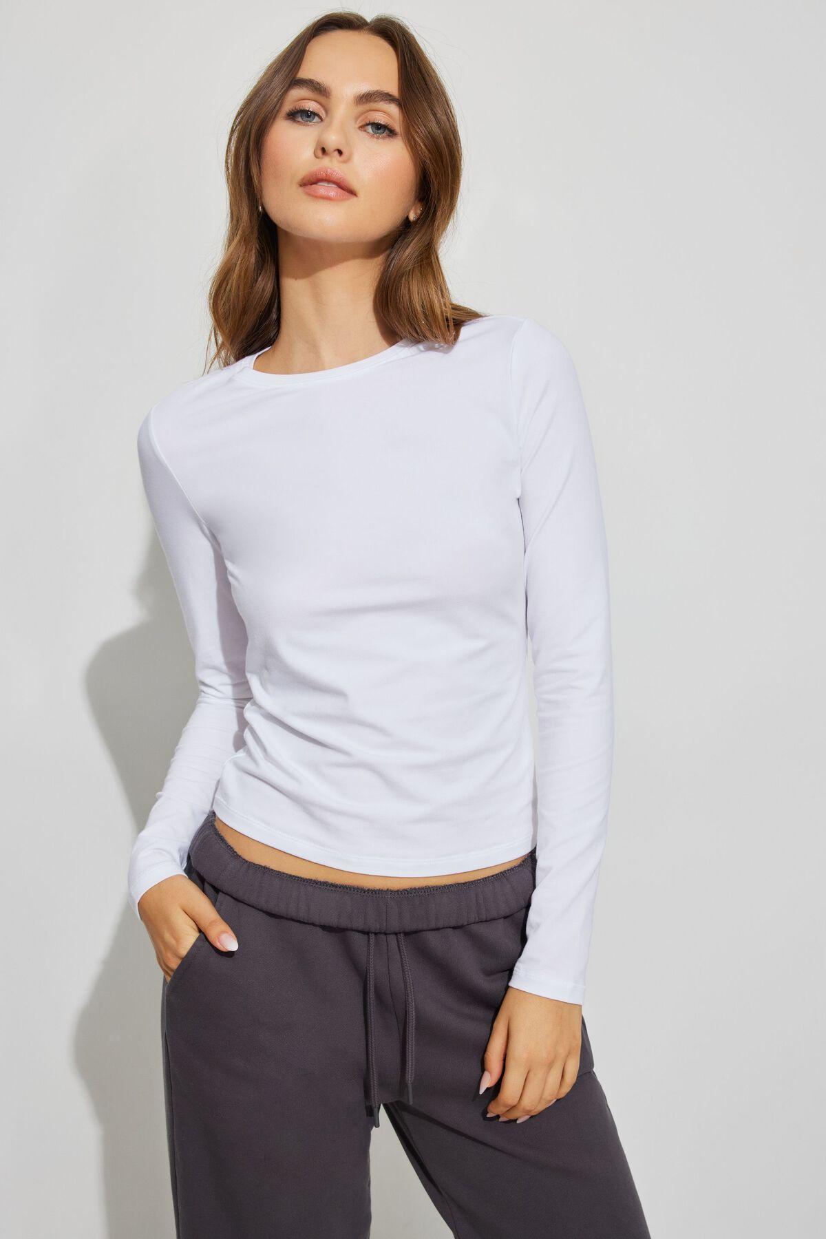 Estelle Longline Long Sleeve Top Product Image