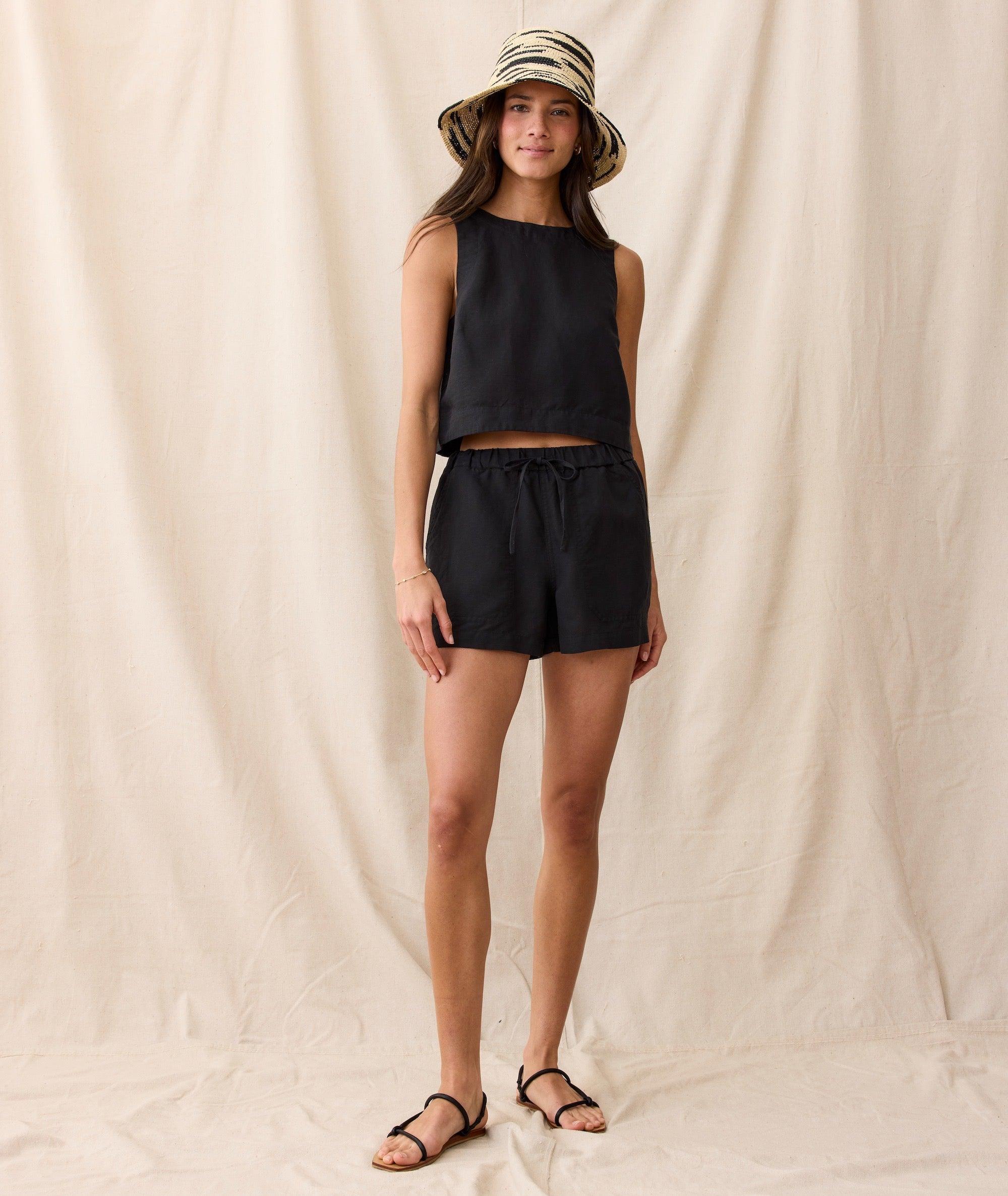 Linen Drawstring Short Product Image