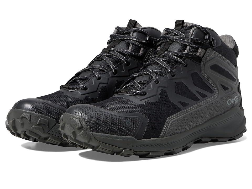 Oboz Katabatic Mid B-Dry (Charcoal) Men's Shoes Product Image