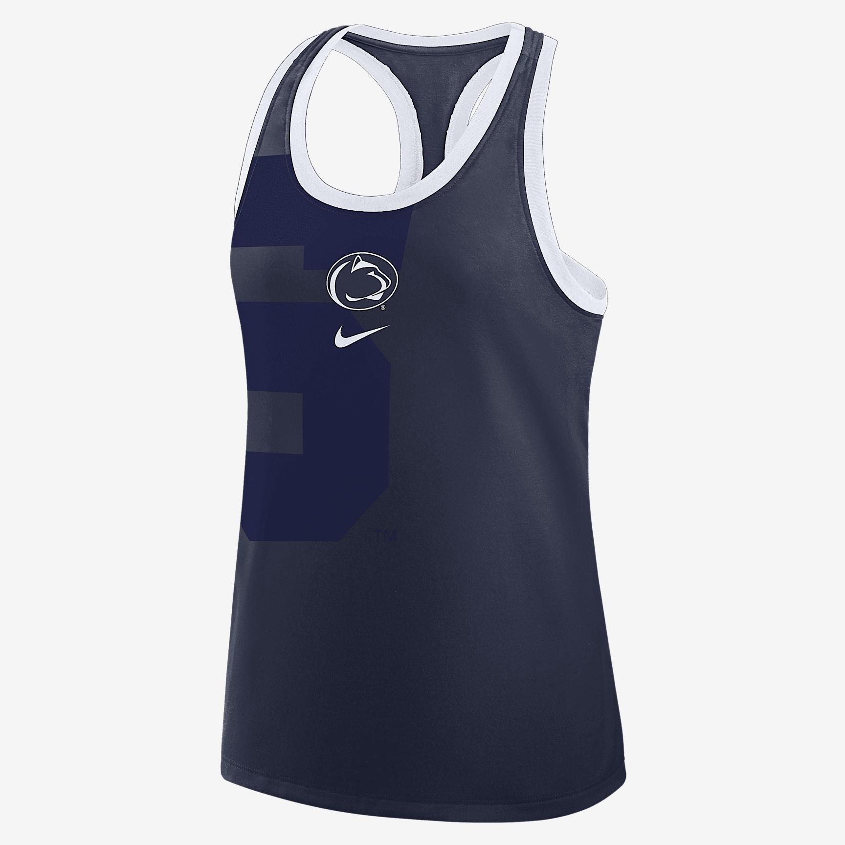 Penn State Primetime Shadow Nike Women's College Racerback Tank Top Product Image