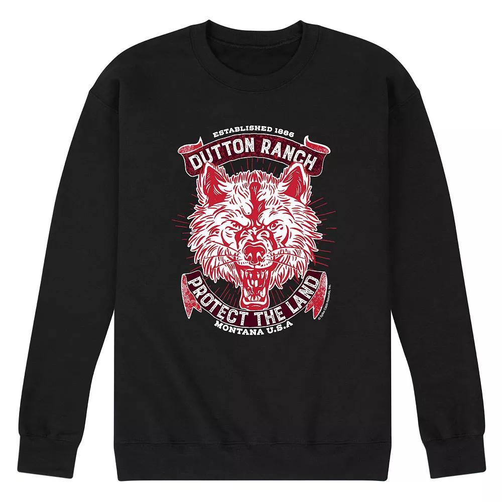 Men's Yellowstone Wolf Protect Sweatshirt,  Product Image