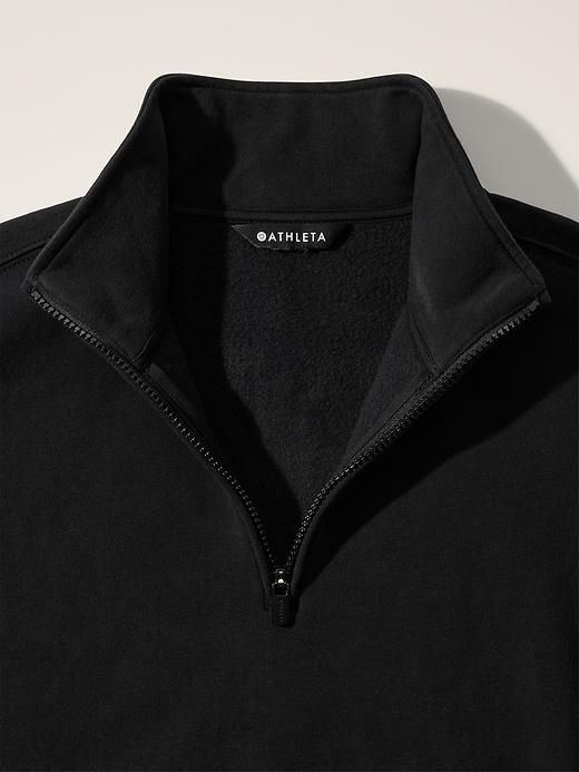 Forever Fleece 1/2 Zip High Hip Sweatshirt Product Image