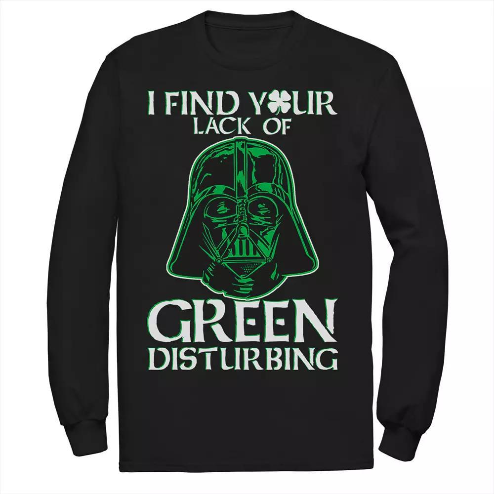 Big & Tall Star Wars Vader Lack Of Green St. Patrick Tee, Men's,  Product Image