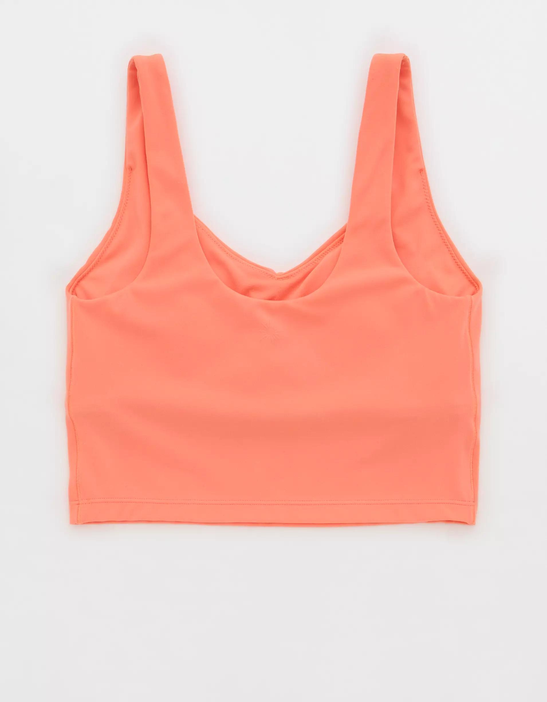 OFFLINE By Aerie Real Me Low Key Longline Sports Bra Product Image