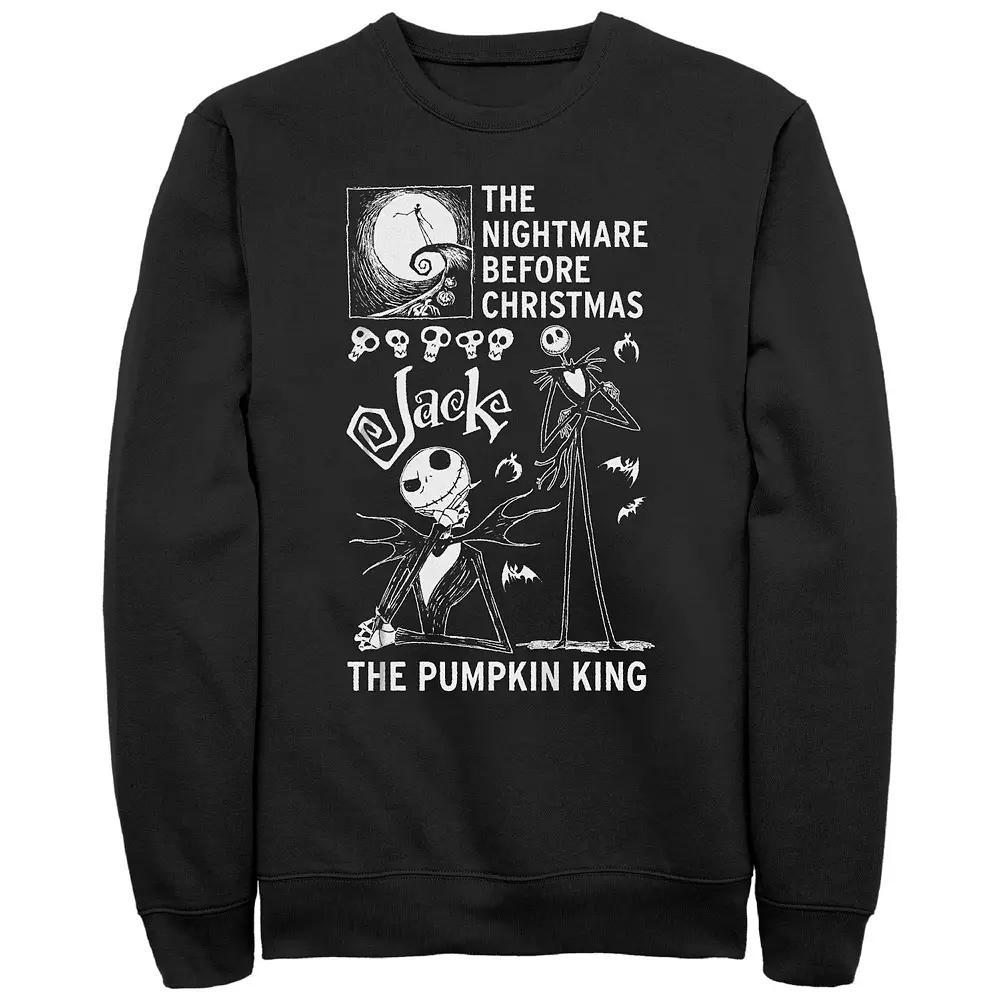 Disney's The Nightmare Before Christmas Jack The Pumpkin King Men's Graphic Fleece,  Product Image
