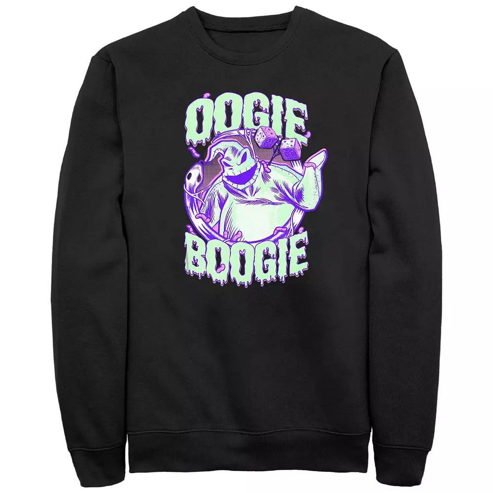 Disney's The Nightmare Before Christmas Oogie Boogie Men's Graphic Fleece, Size: Small, Black Product Image