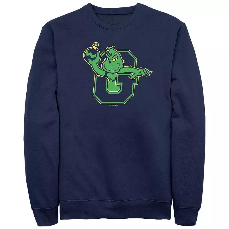 Big & Tall Dr. Seuss Grinch Ready To Attack Graphic Fleece, Men's,  Product Image