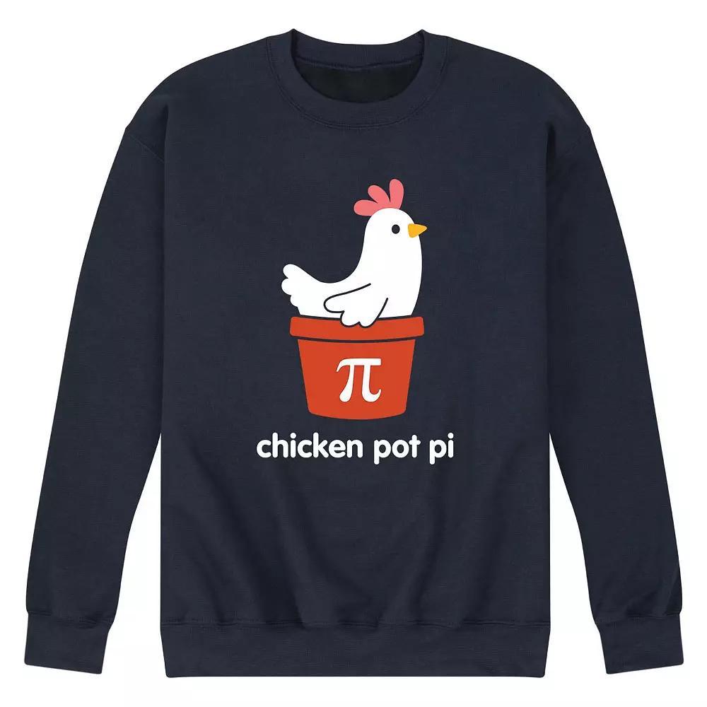 Men's Chicken Pot Pi Sweatshirt,  Product Image